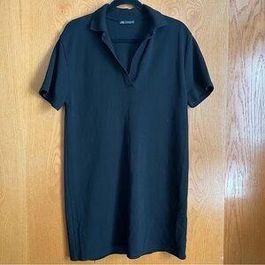 Zara size large black collared dress